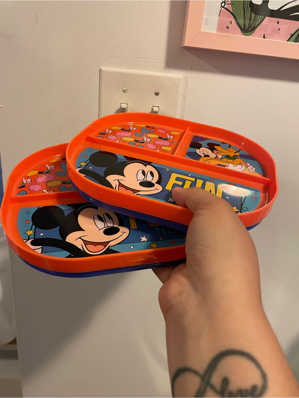 Mickey plates - Picture 2 of 4